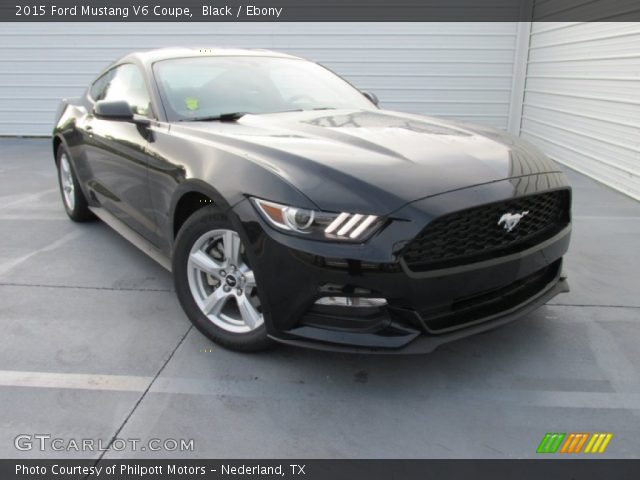 2015 Ford Mustang V6 Coupe in Black