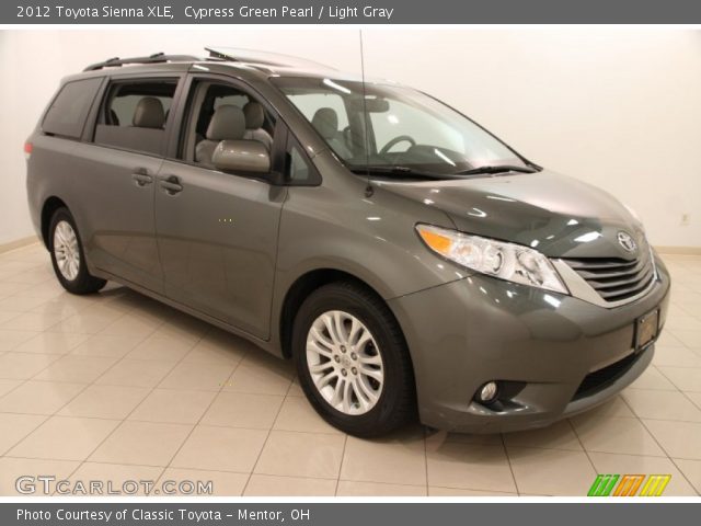 2012 Toyota Sienna XLE in Cypress Green Pearl