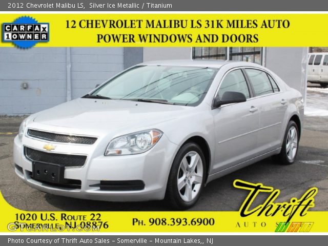 2012 Chevrolet Malibu LS in Silver Ice Metallic