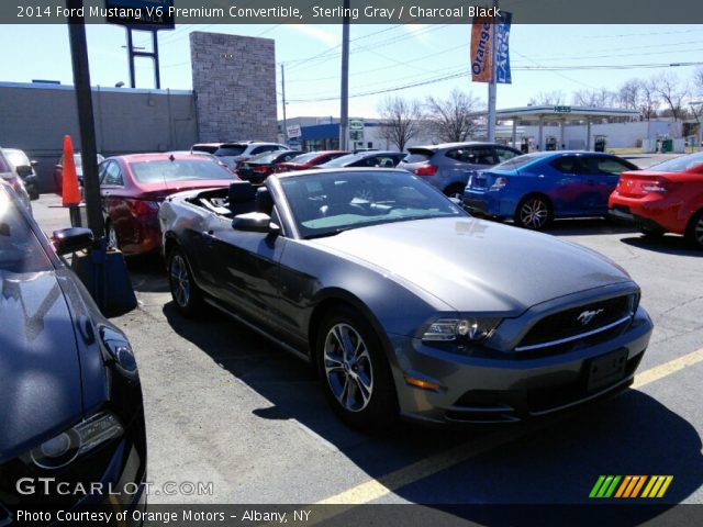 2014 Ford Mustang V6 Premium Convertible in Sterling Gray