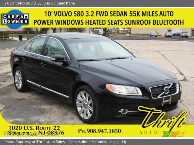 2010 Volvo S80 3.2 in Black