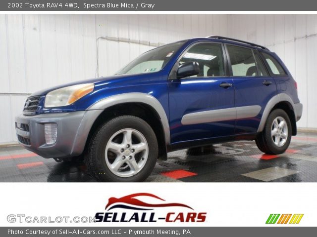 2002 Toyota RAV4 4WD in Spectra Blue Mica