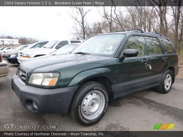 2004 Subaru Forester 2.5 X in Woodland Green Pearl