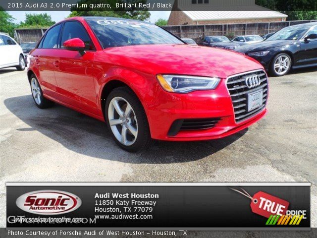 2015 Audi A3 2.0 Premium quattro in Brilliant Red