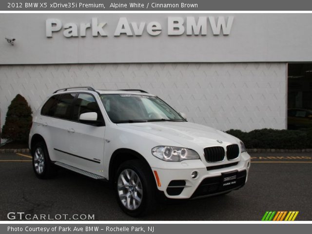 2012 BMW X5 xDrive35i Premium in Alpine White
