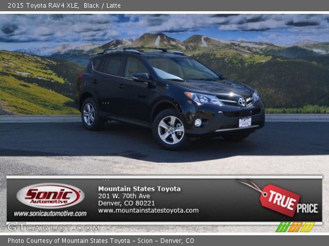 2015 Toyota RAV4 XLE in Black