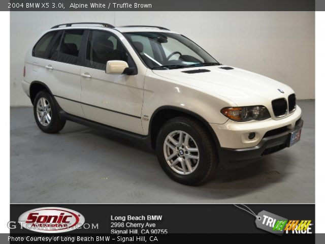 2004 BMW X5 3.0i in Alpine White
