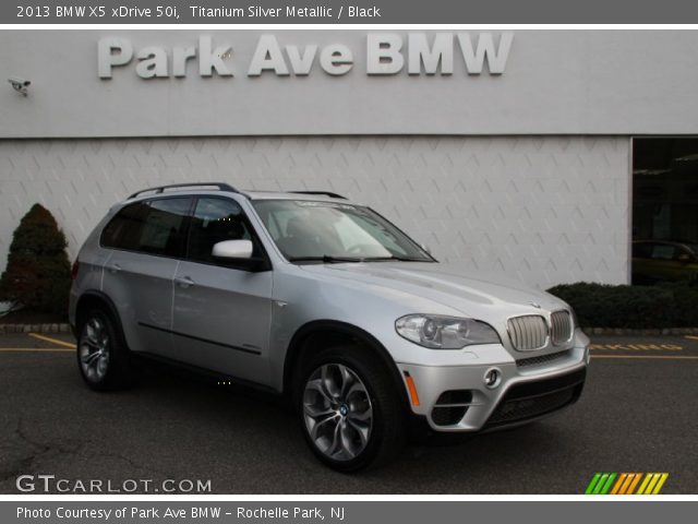 2013 BMW X5 xDrive 50i in Titanium Silver Metallic