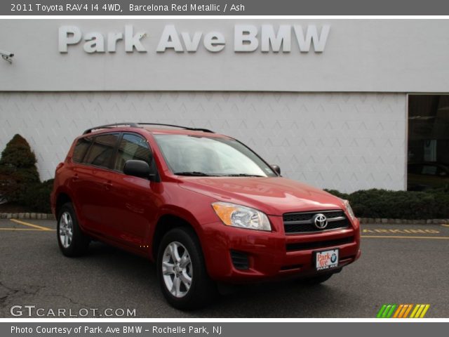 2011 Toyota RAV4 I4 4WD in Barcelona Red Metallic