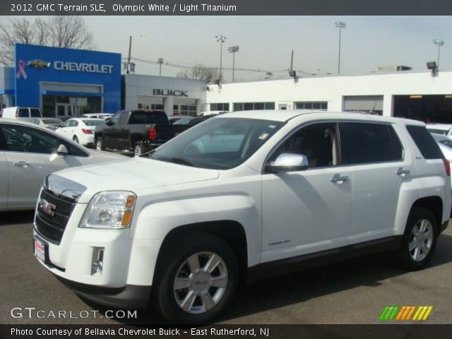 2012 GMC Terrain SLE in Olympic White