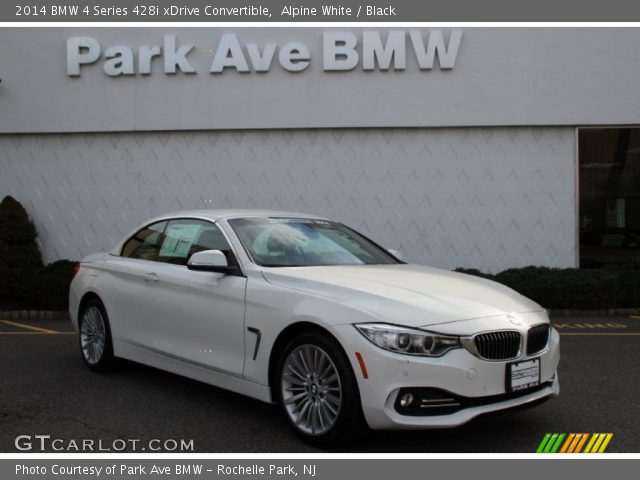 2014 BMW 4 Series 428i xDrive Convertible in Alpine White