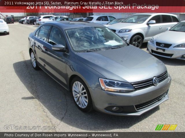 2011 Volkswagen Jetta SEL Sedan in Platinum Gray Metallic