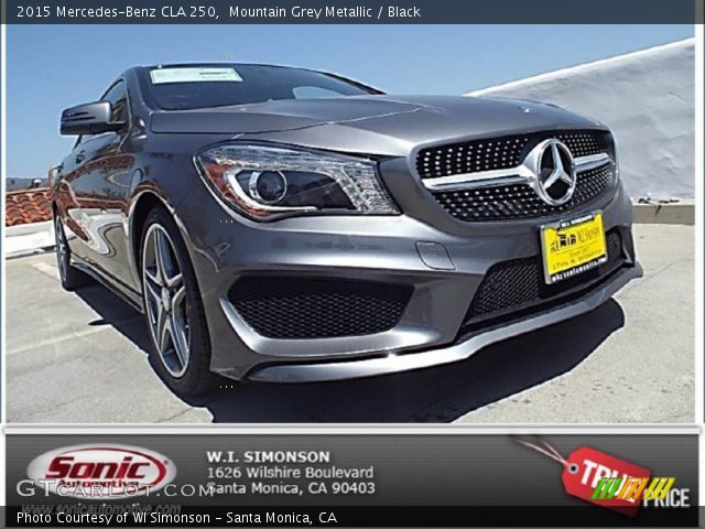 2015 Mercedes-Benz CLA 250 in Mountain Grey Metallic