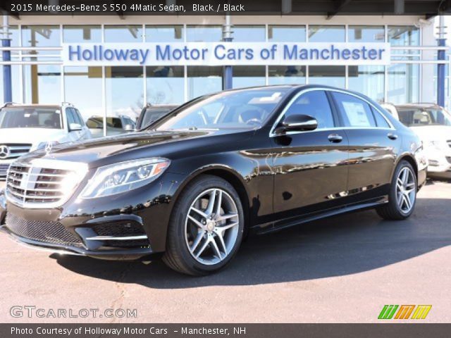 2015 Mercedes-Benz S 550 4Matic Sedan in Black