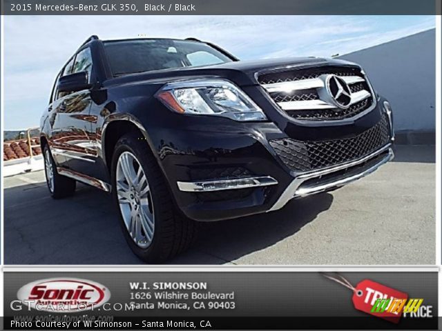 2015 Mercedes-Benz GLK 350 in Black