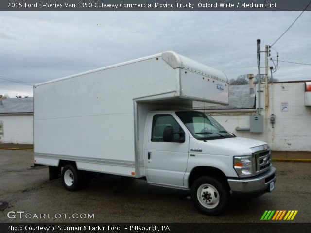 2015 Ford E-Series Van E350 Cutaway Commercial Moving Truck in Oxford White