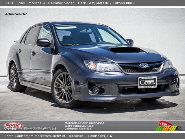 2011 Subaru Impreza WRX Limited Sedan in Dark Gray Metallic