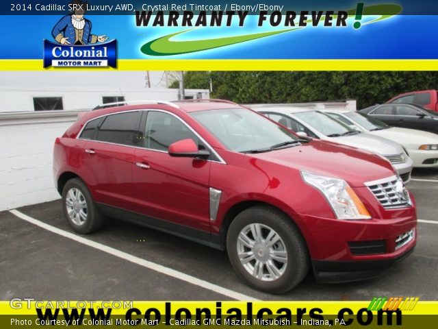 2014 Cadillac SRX Luxury AWD in Crystal Red Tintcoat