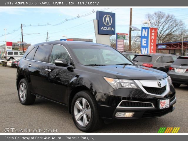 2012 Acura MDX SH-AWD in Crystal Black Pearl