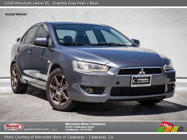 2008 Mitsubishi Lancer ES in Graphite Gray Pearl