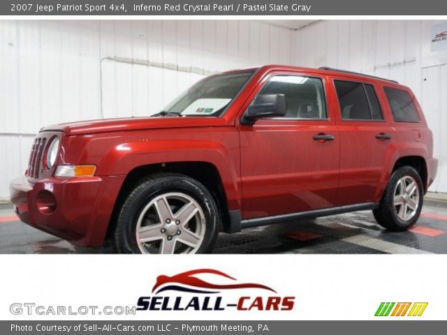 2007 Jeep Patriot Sport 4x4 in Inferno Red Crystal Pearl