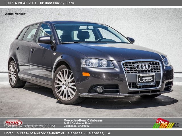 2007 Audi A3 2.0T in Brilliant Black