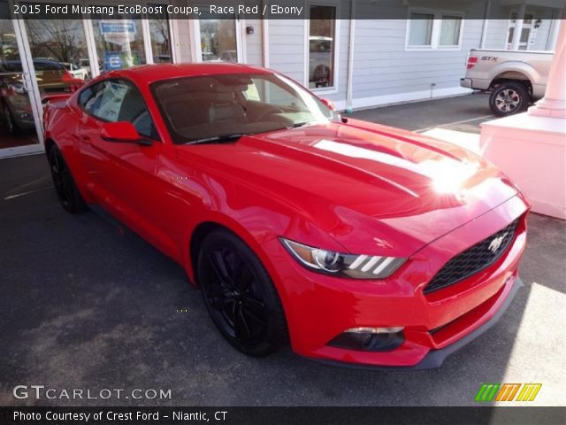 2015 Ford Mustang EcoBoost Coupe in Race Red