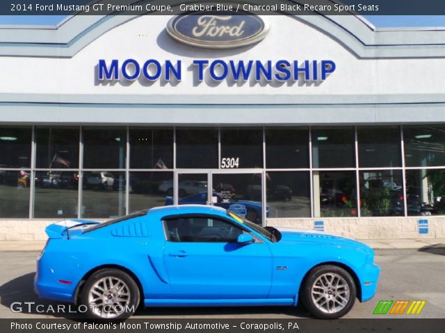 2014 Ford Mustang GT Premium Coupe in Grabber Blue