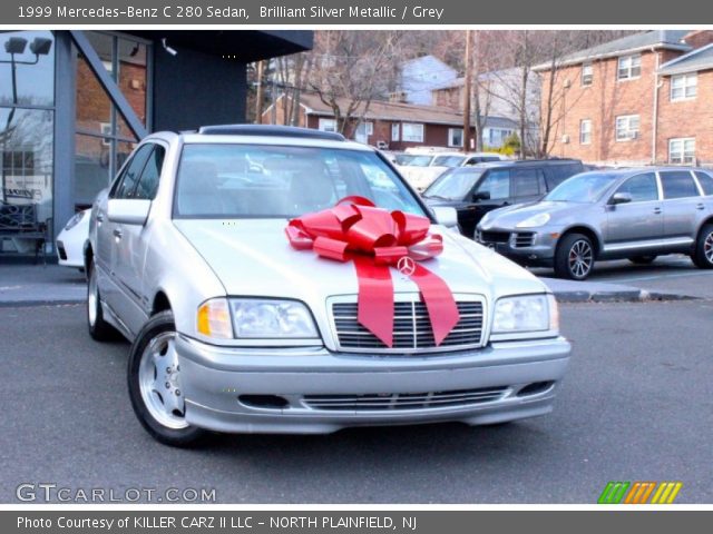 1999 Mercedes-Benz C 280 Sedan in Brilliant Silver Metallic