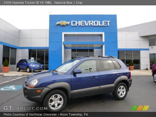 2009 Hyundai Tucson SE V6 4WD in Nautical Blue