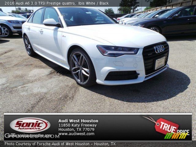 2016 Audi A6 3.0 TFSI Prestige quattro in Ibis White