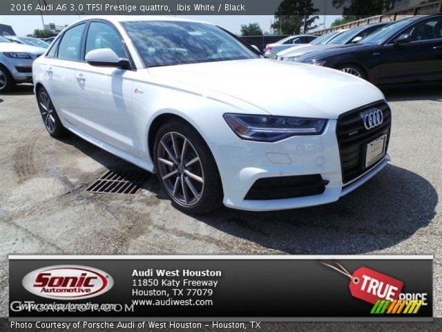 2016 Audi A6 3.0 TFSI Prestige quattro in Ibis White