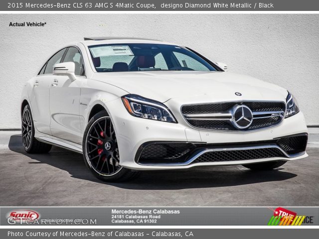 2015 Mercedes-Benz CLS 63 AMG S 4Matic Coupe in designo Diamond White Metallic