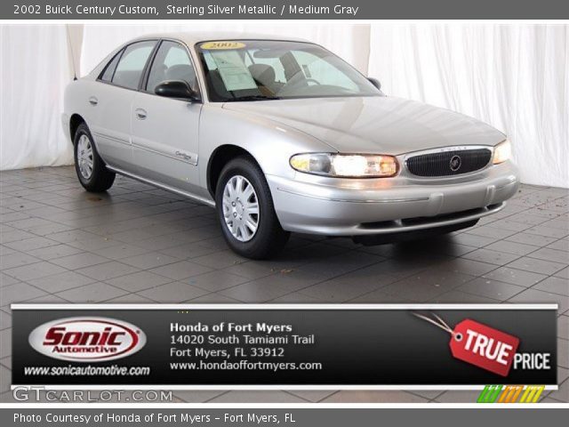 2002 Buick Century Custom in Sterling Silver Metallic