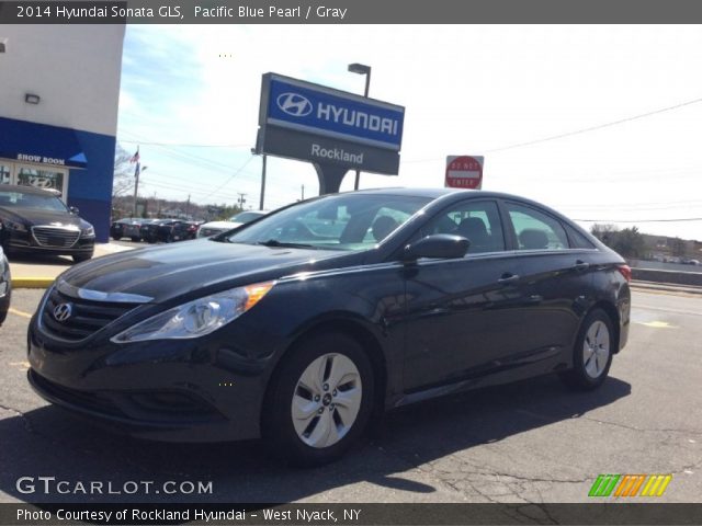 2014 Hyundai Sonata GLS in Pacific Blue Pearl