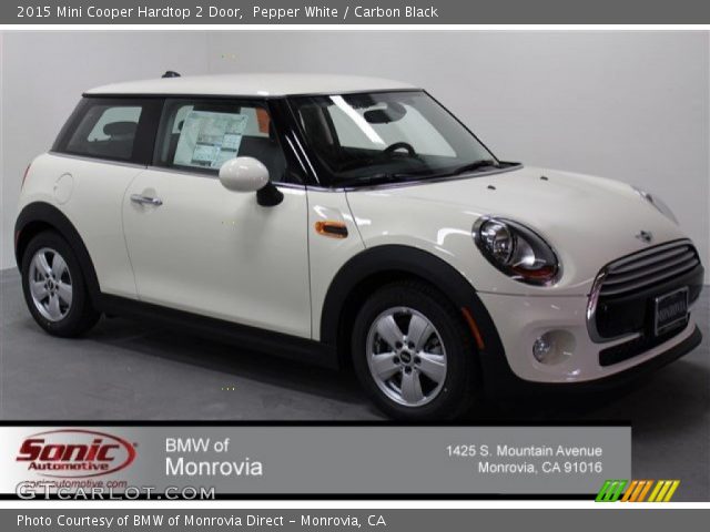 2015 Mini Cooper Hardtop 2 Door in Pepper White