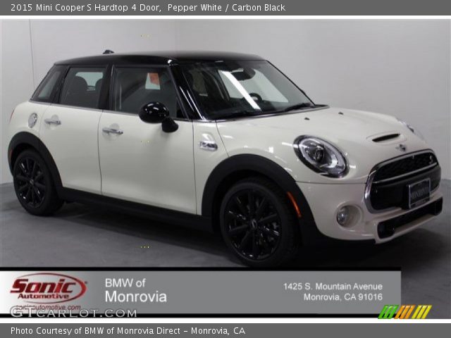 2015 Mini Cooper S Hardtop 4 Door in Pepper White