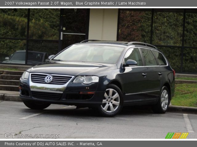 2007 Volkswagen Passat 2.0T Wagon in Blue Graphite Metallic