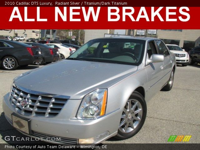 2010 Cadillac DTS Luxury in Radiant Silver