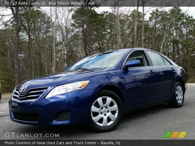 2011 Toyota Camry LE in Blue Ribbon Metallic