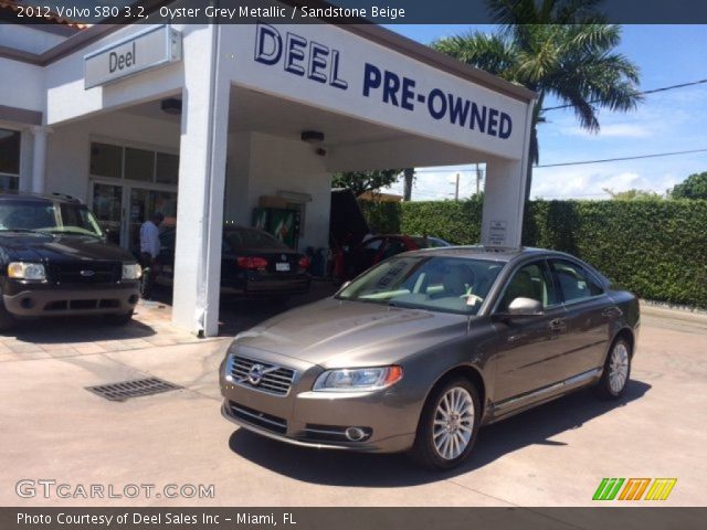 2012 Volvo S80 3.2 in Oyster Grey Metallic
