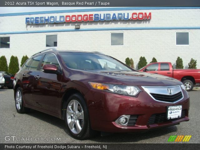 2012 Acura TSX Sport Wagon in Basque Red Pearl