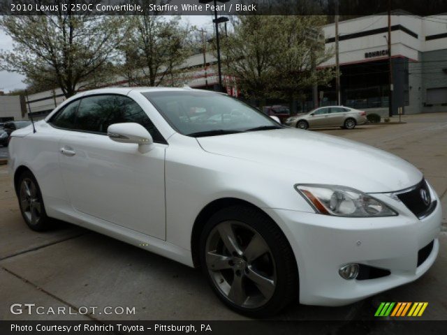 2010 Lexus IS 250C Convertible in Starfire White Pearl