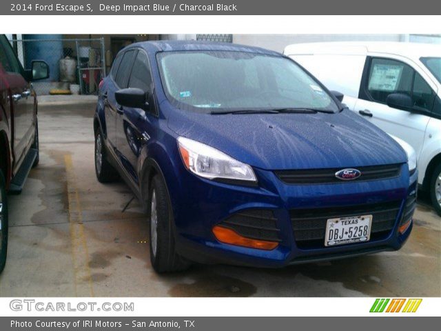 2014 Ford Escape S in Deep Impact Blue