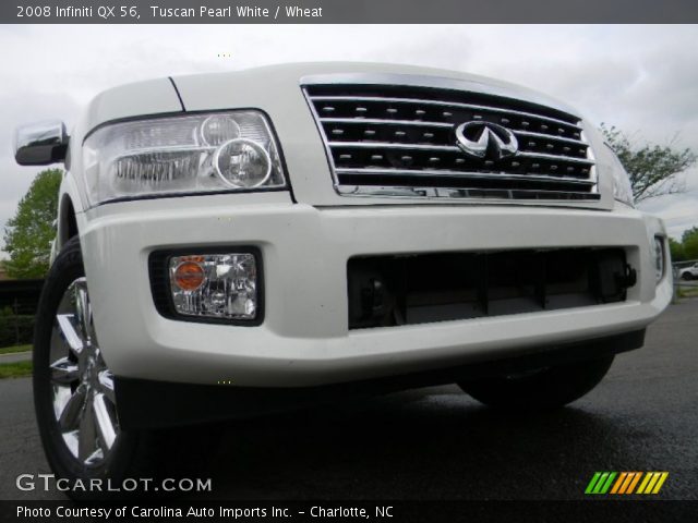 2008 Infiniti QX 56 in Tuscan Pearl White