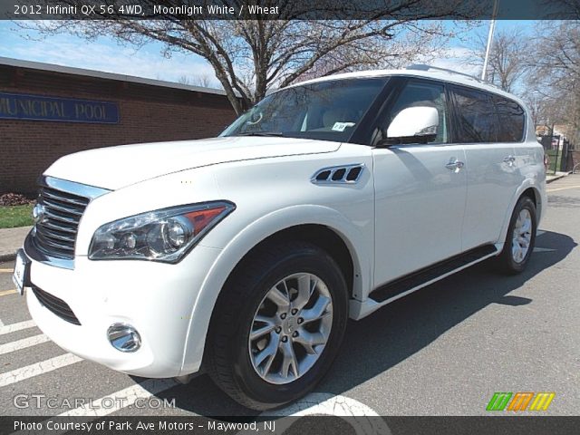 2012 Infiniti QX 56 4WD in Moonlight White