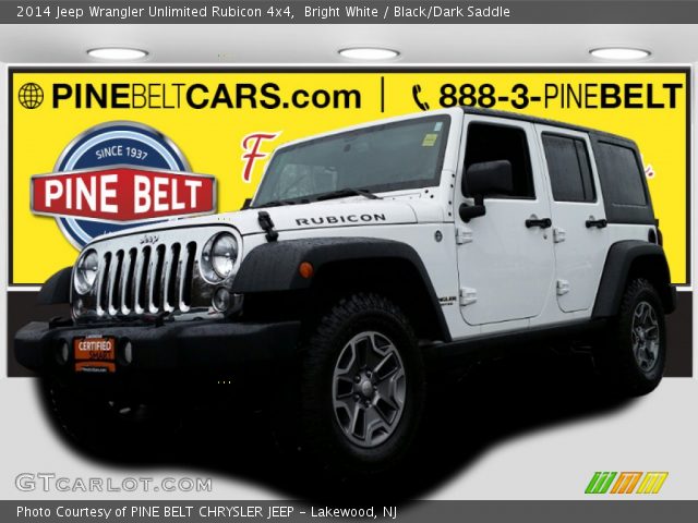 2014 Jeep Wrangler Unlimited Rubicon 4x4 in Bright White