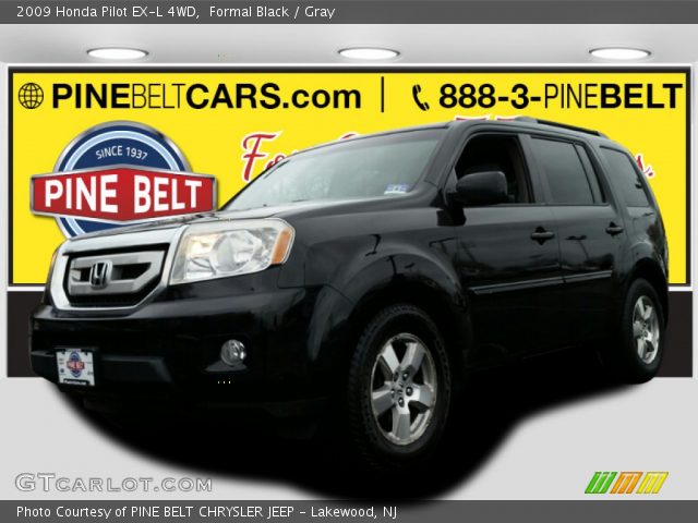2009 Honda Pilot EX-L 4WD in Formal Black