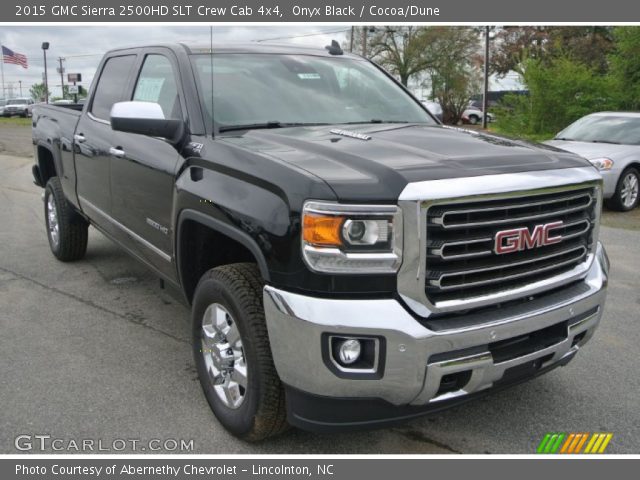 2015 GMC Sierra 2500HD SLT Crew Cab 4x4 in Onyx Black