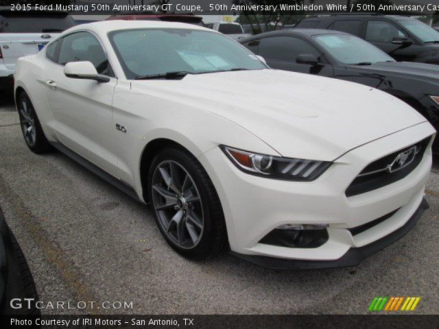 2015 Ford Mustang 50th Anniversary GT Coupe in 50th Anniversary Wimbledon White